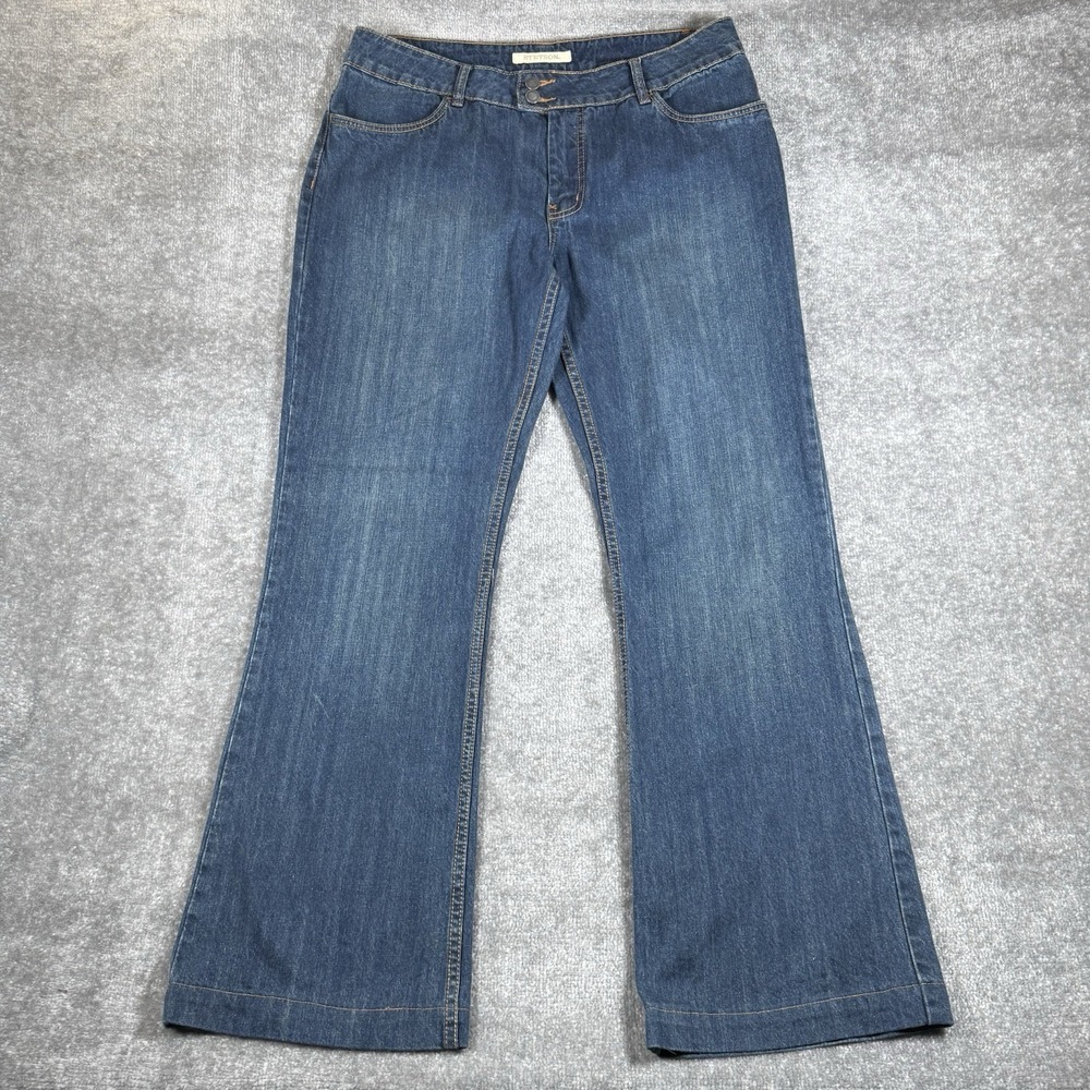 Stetson Jeans Women's 16 Long Denim City‎ Trouser 214 Western Cowgirl Rodeo